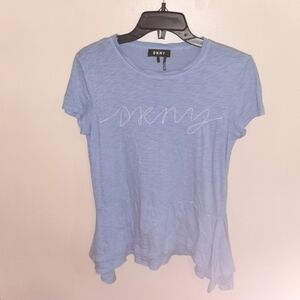 DKNY  t-shirt with layer bottom size S modal blend